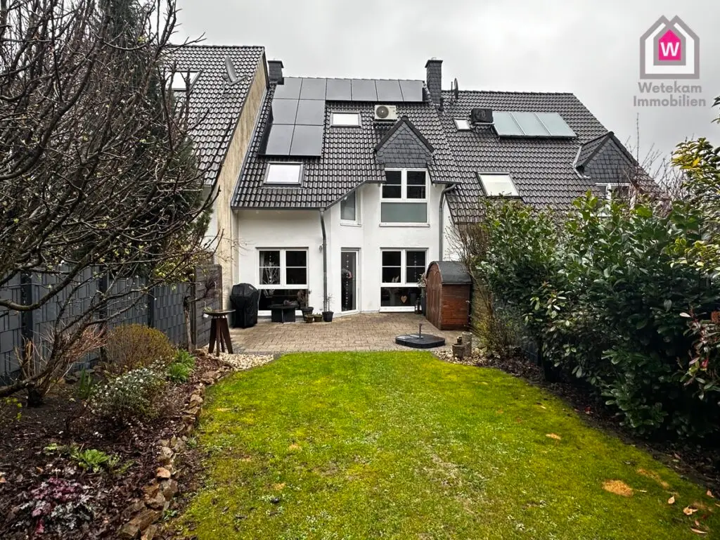 Hausansicht Garten - Wetekam Immobilien GmbH