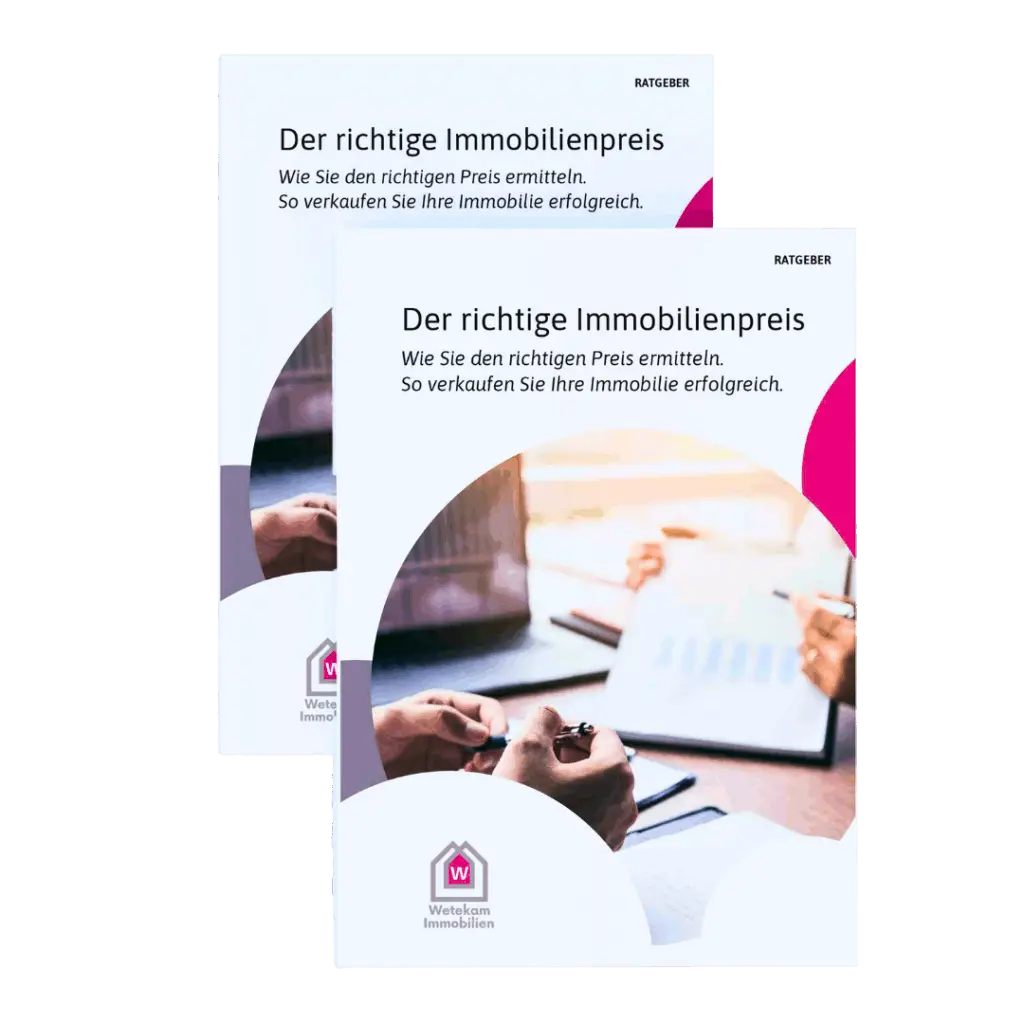 Den Wert Ihrer Immobilie ganz einfach bestimmen mit den professionellen Ratgebern von Wetekam Immobilien.